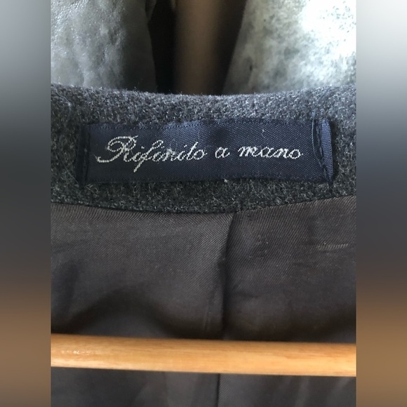 YVES SAINT LAURENT Milano Italian Wool Cashmere Blazer Coat - Picture 8 of 8